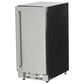 Coyote Outdoor 3 Cu. Ft. Outdoor Built-In Compact Refrigerator with Reverse Hinge in Stainless Steel, , large