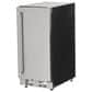 Coyote Outdoor 3 Cu. Ft. Outdoor Built-In Compact Refrigerator with Reverse Hinge in Stainless Steel, , large