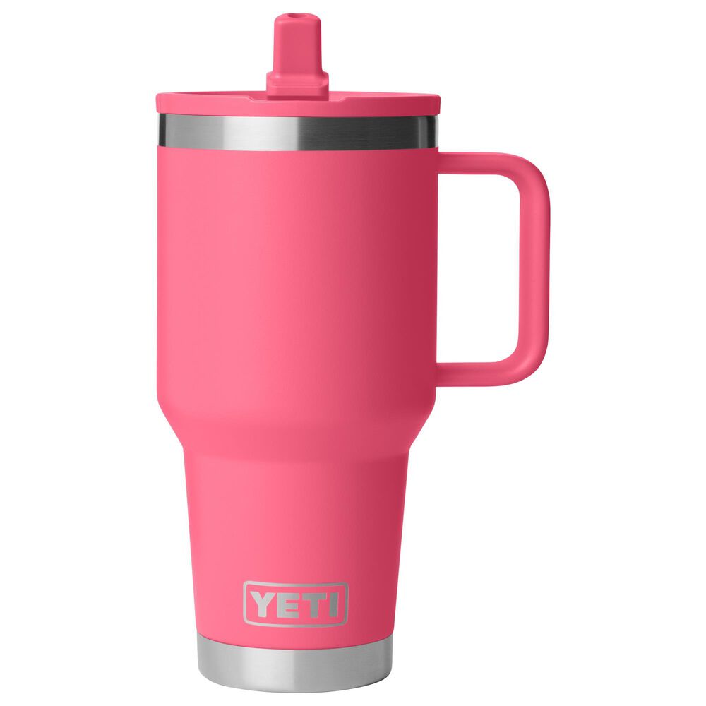 YETI Rambler 30 Oz Travel Mug with StrongHold Lid in Tropical Pink, , large