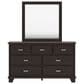 Ashley Covetown 4-Piece Queen Bedroom Set in Dark Brown, , large