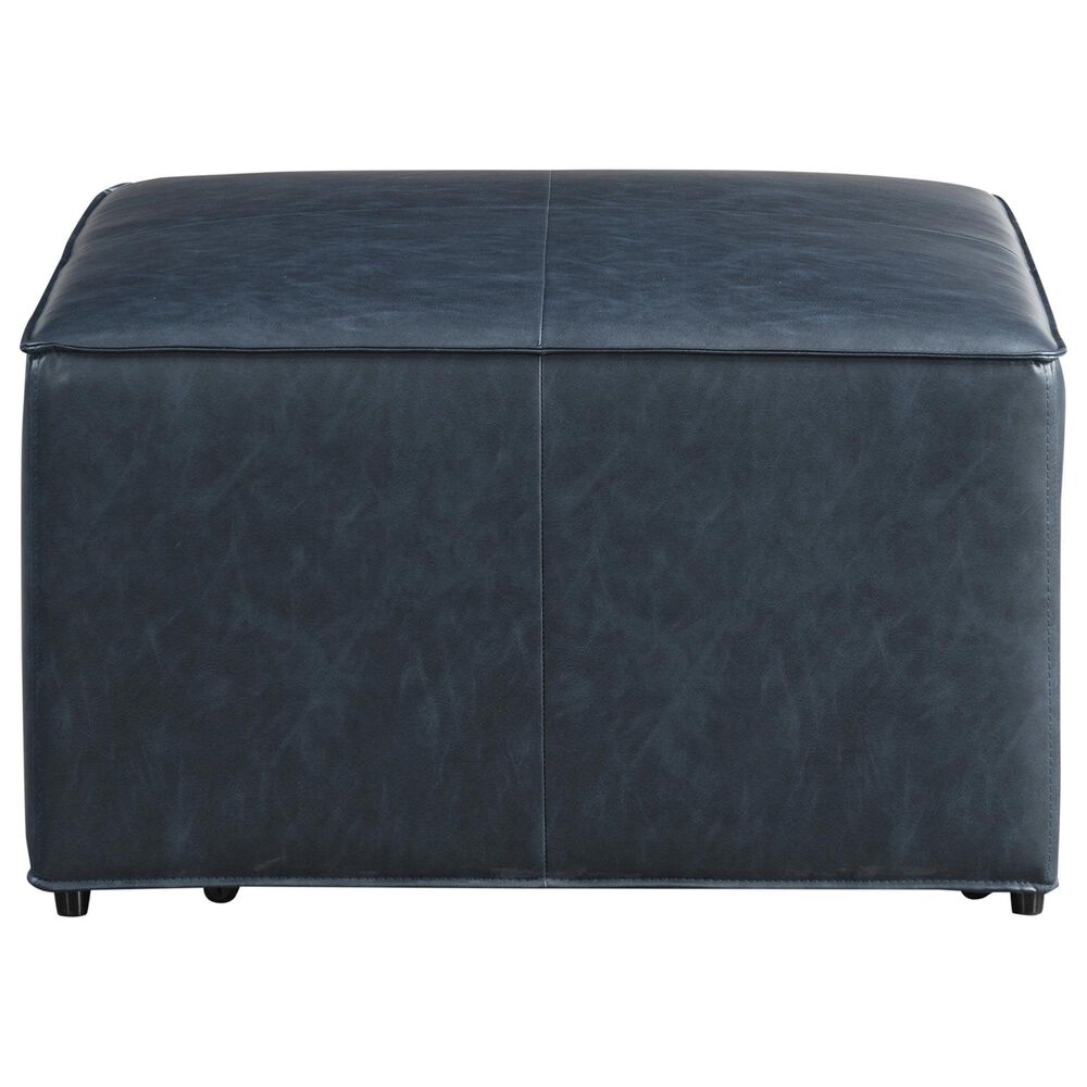 Lifestyle Solutions Hailey Storage Ottoman in Navy, , large