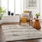 Surya Tuscany Ivory, Beige, Gray, Olive and Charcoal 7"10" Square Area Rug, , large