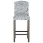 Skyline Furniture Bar stool in Indian Blockprint Grey, , large
