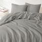 Pem America Marshmallow 3-Piece King Comforter Set in Grey, , large