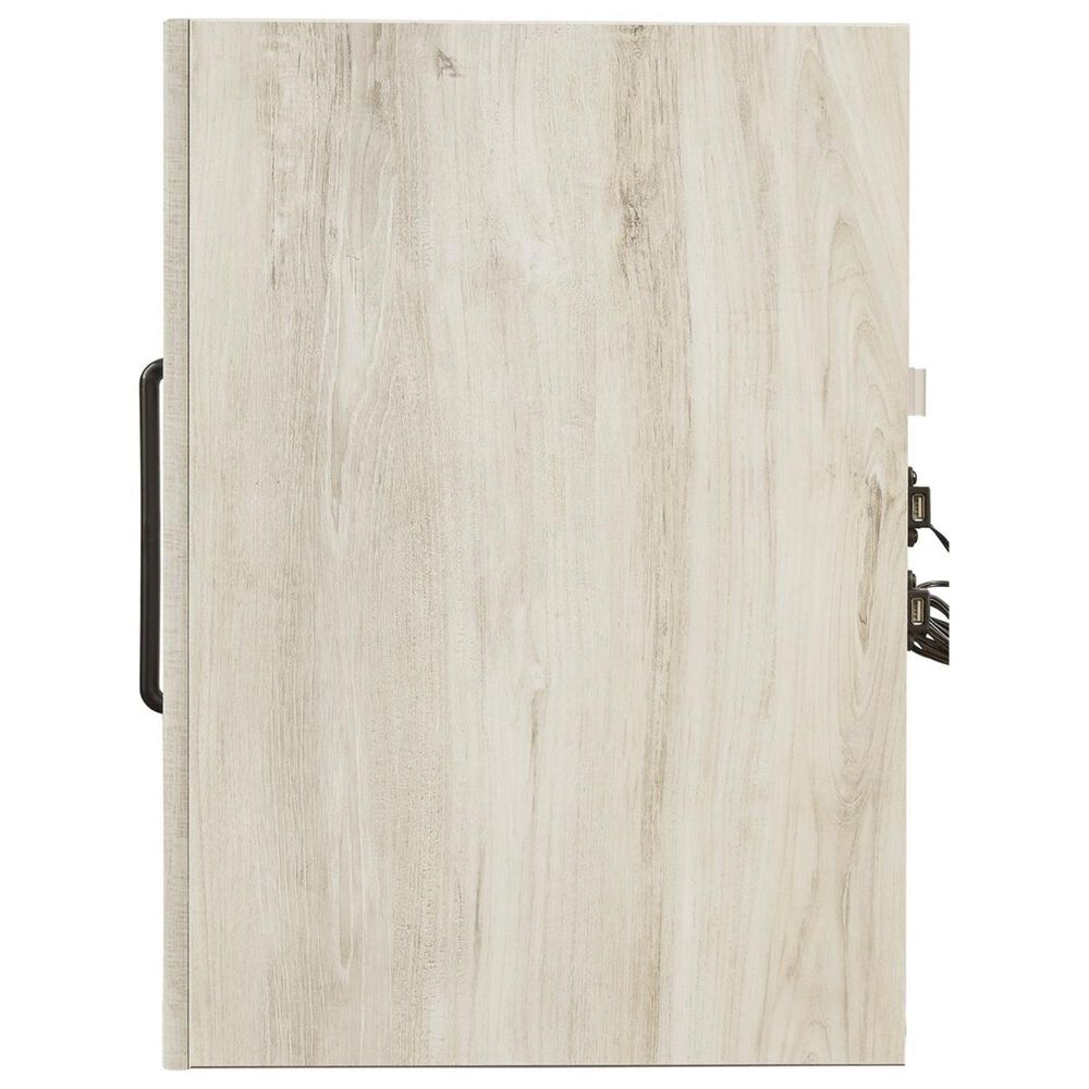 Ashley Cambeck 4 Piece Full Single Storage Bed Set in Whitewash, , large
