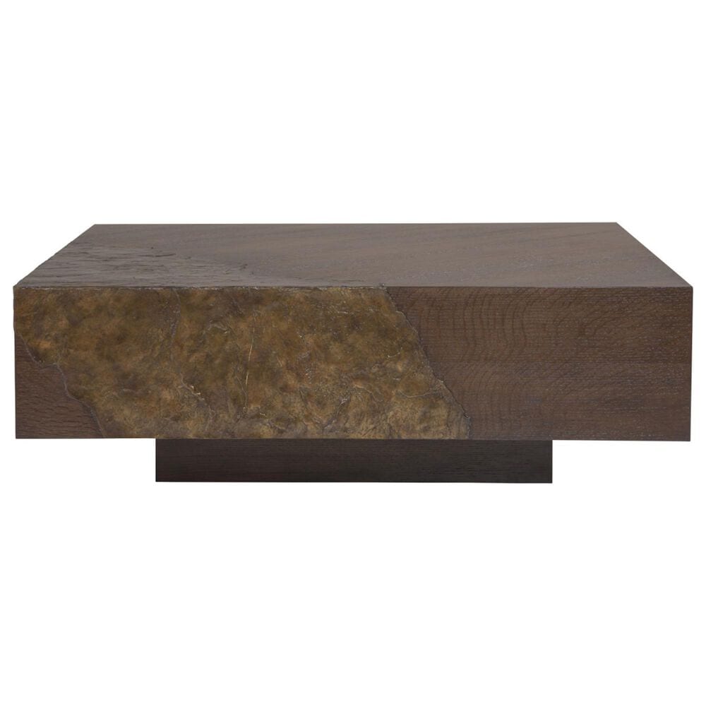 Artistica Metal Contango Cocktail Table in Rich Brown and Bronze, , large