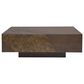 Artistica Metal Contango Cocktail Table in Rich Brown and Bronze, , large