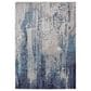 Feizy Indio 3"11" x 6" Blue and Beige Area Rug, , large