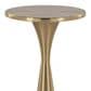 Lumisource Gemma 22" Side Table in Modern Brass, , large