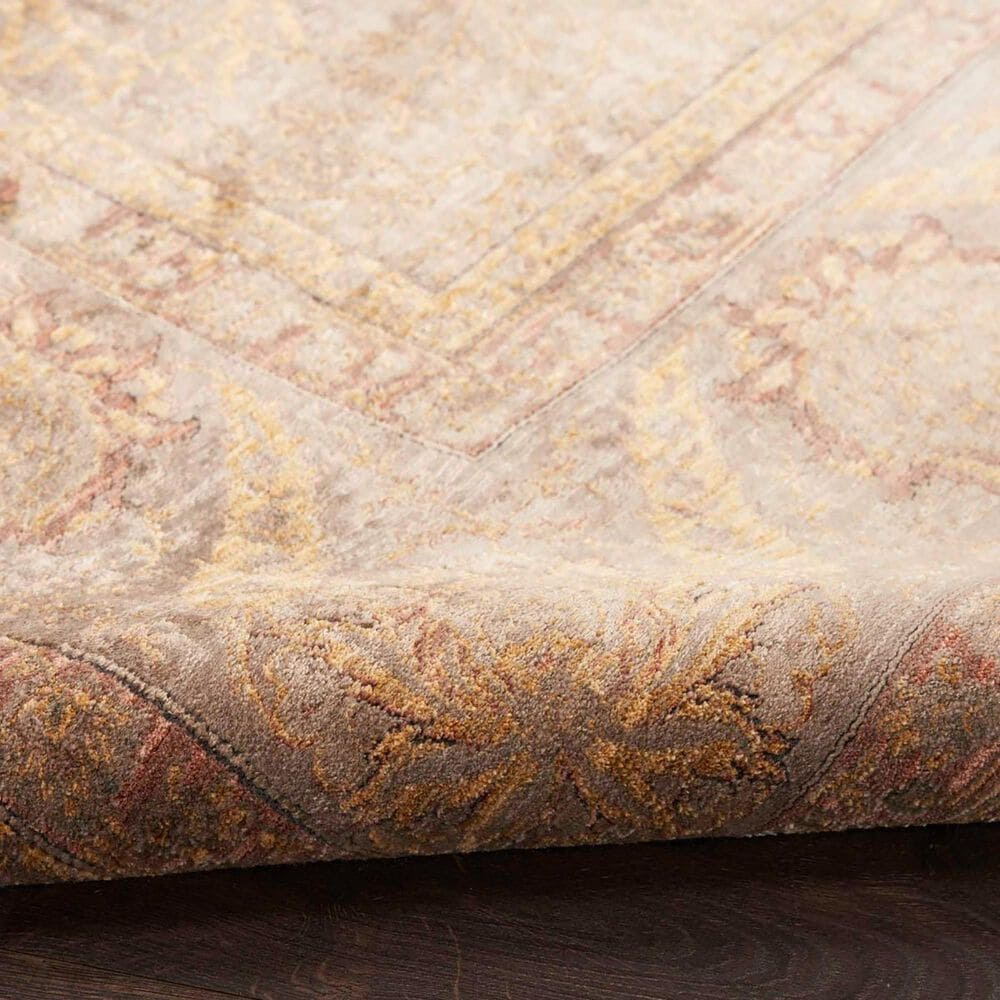 Nourison Luxurious 5&#39;3&quot; x 7&#39;3&quot; Taupe Area Rug, , large
