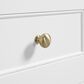 James Martin Vanities Breckenridge 60" Single Bathroom Vanity in Bright White with 3 cm Carrara White Marble Top and Rectangular Sink, , large