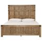 Millenium Ridgester California King Panel Bed with Dresser, Chest and Two Nightstands in Light Brown with USB Ports, , large
