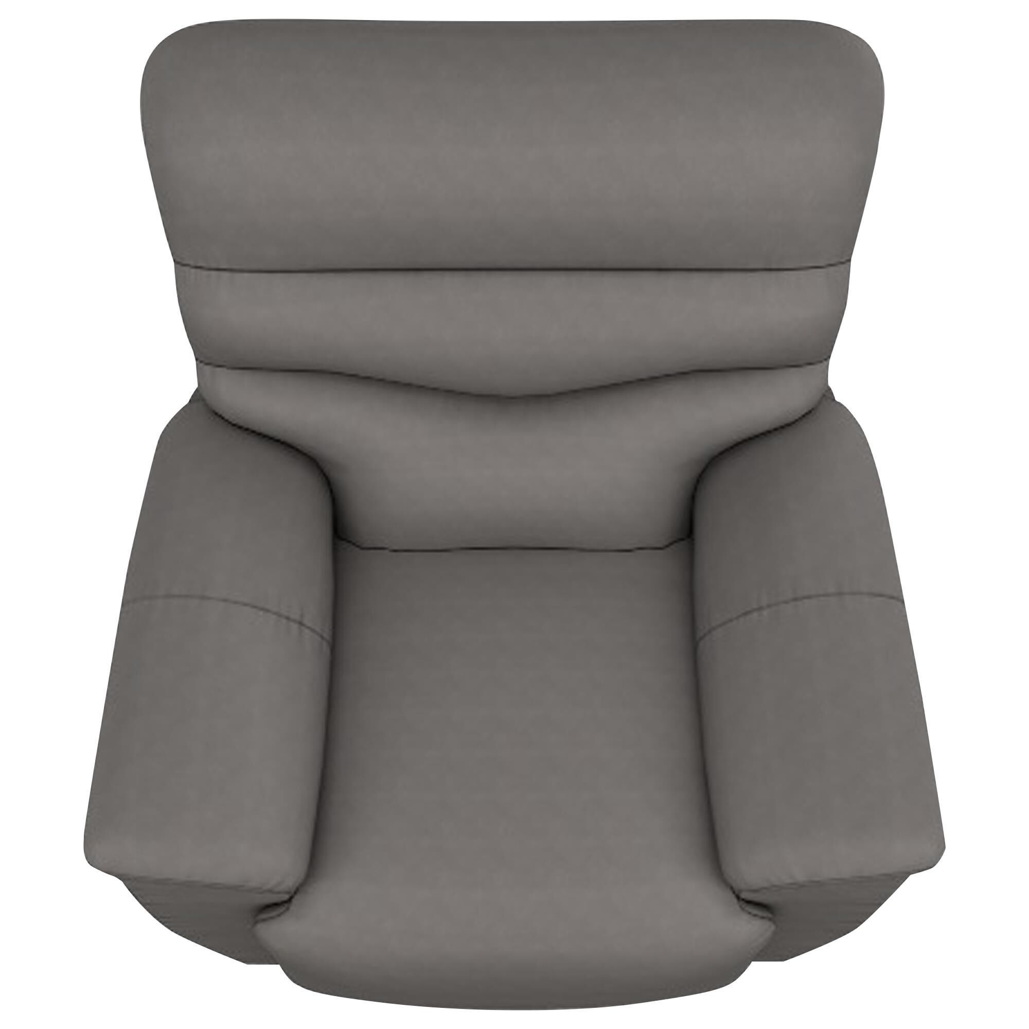 La-Z-Boy Joshua Manual Rocker Recliner with Swivel Base in Goshen Grey