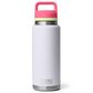 YETI Rambler 36 Oz Water Bottle with Color-Blocked Chug Cap in Mist, Pink and Grasshopper, , large