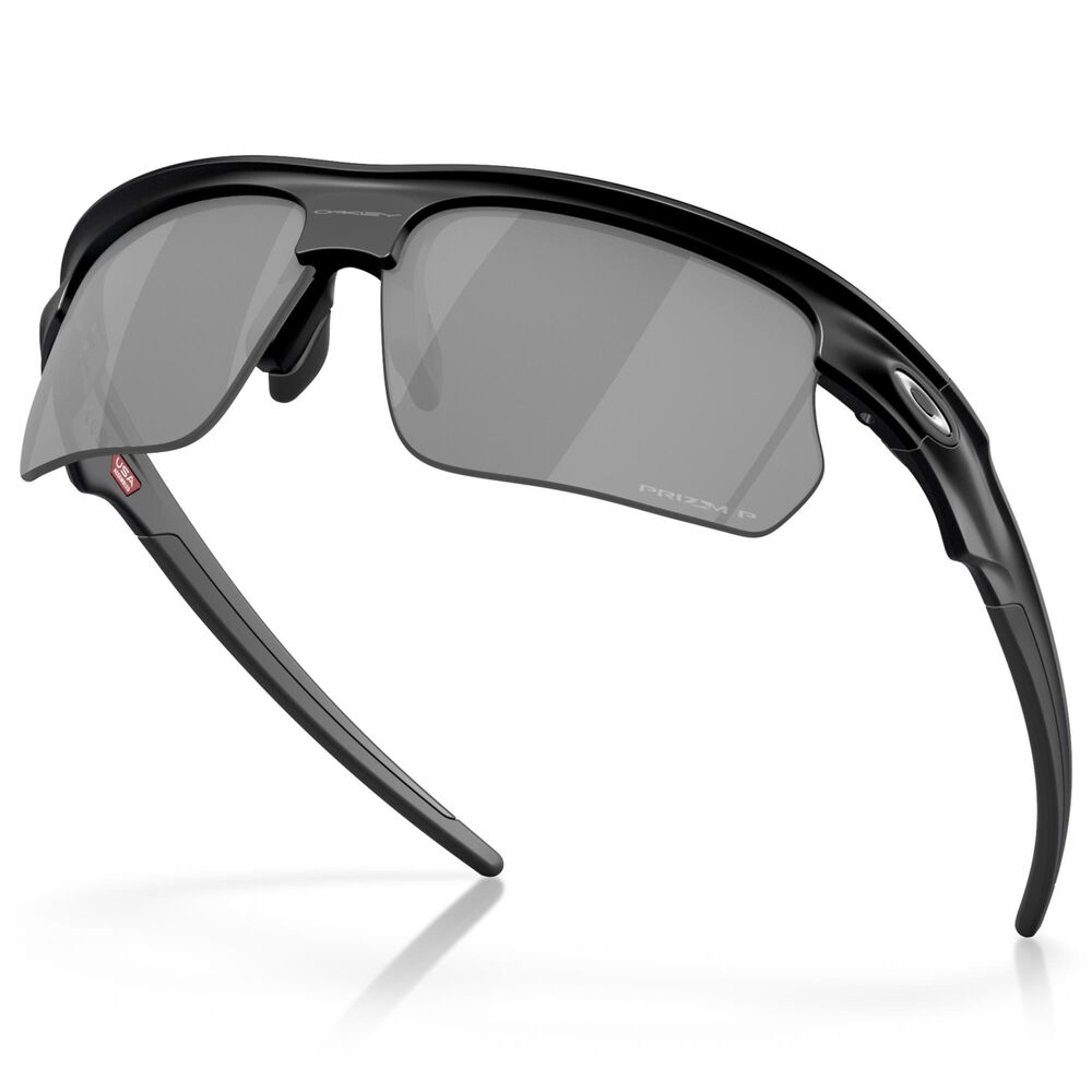 Oakley Sunglasses Bisphaera Sunglasses with Prizm Black Polarized Lenses in Matte Black, , large