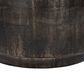 Four Hands Venetia Outdoor End Table in Distressed Bronze, , large