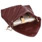 Sandy Lisa Cali Shoulder Bag in Burgundy, , large