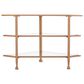 Southern Enterprises Jaymes Corner TV Stand in Soft Gold, , large