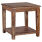 Porter Design Sonora Harvest End Table in Natural Sheesham, , large