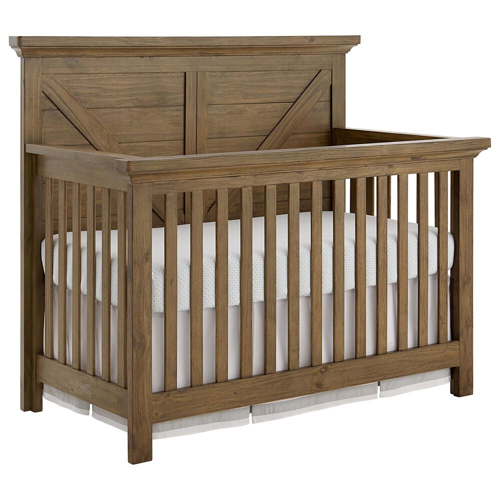 Eastern Shore Westfield 4-In-1 Convertible Crib in Harvest Brown, , large