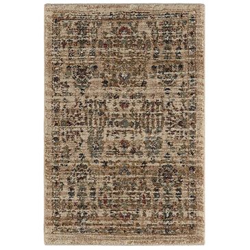 Karastan Spice Market 90931-70038 2" x 3" Cassia Cream Area Rug, , large
