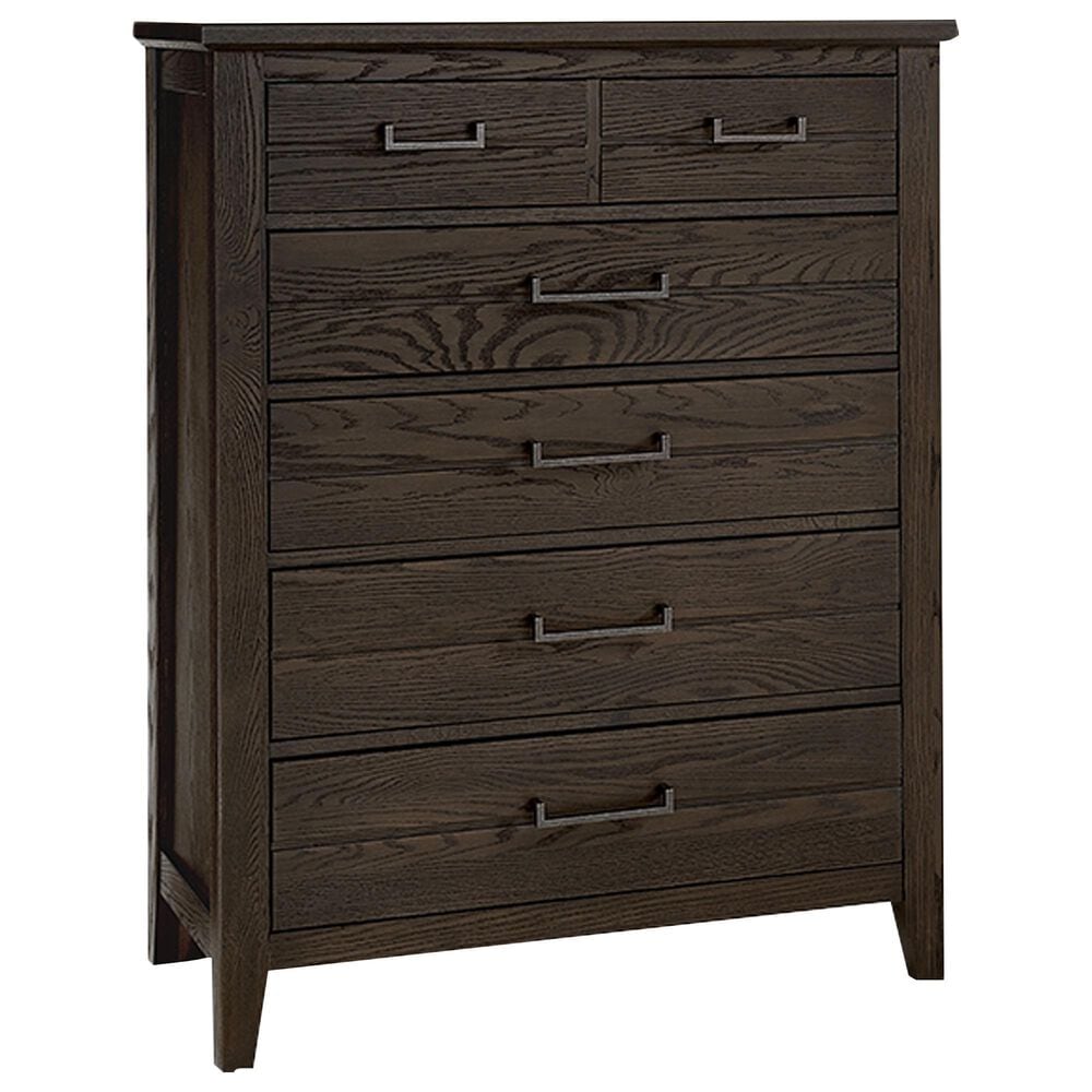 Viceray Collections Passageways 5 Drawer Chest in Charleston Brown, , large