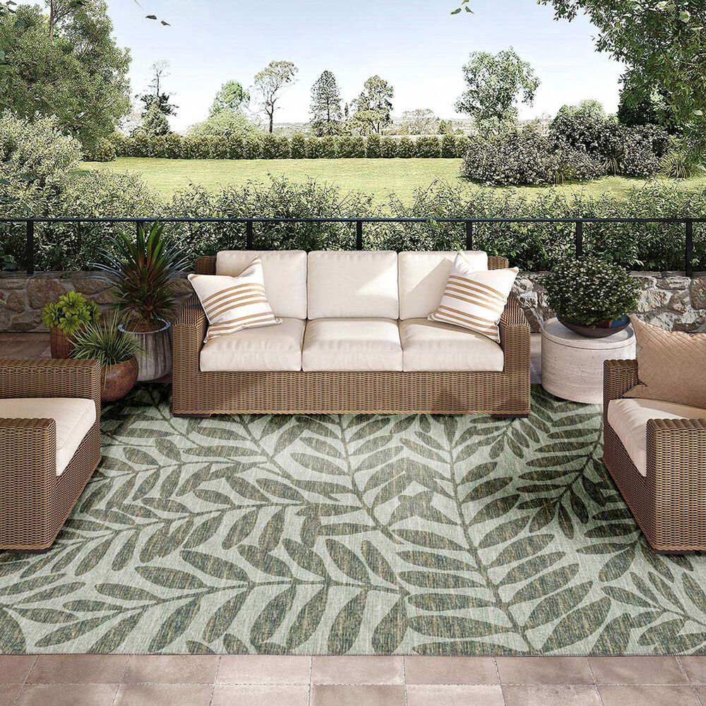 Dalyn Rug Company Sedona 3&#39; x 5&#39; Fernway Indoor/Outdoor Area Performance Rug, , large