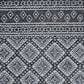 Safavieh Micro-Loop Southwestern 3" x 5" Black and Ivory Area Rug, , large