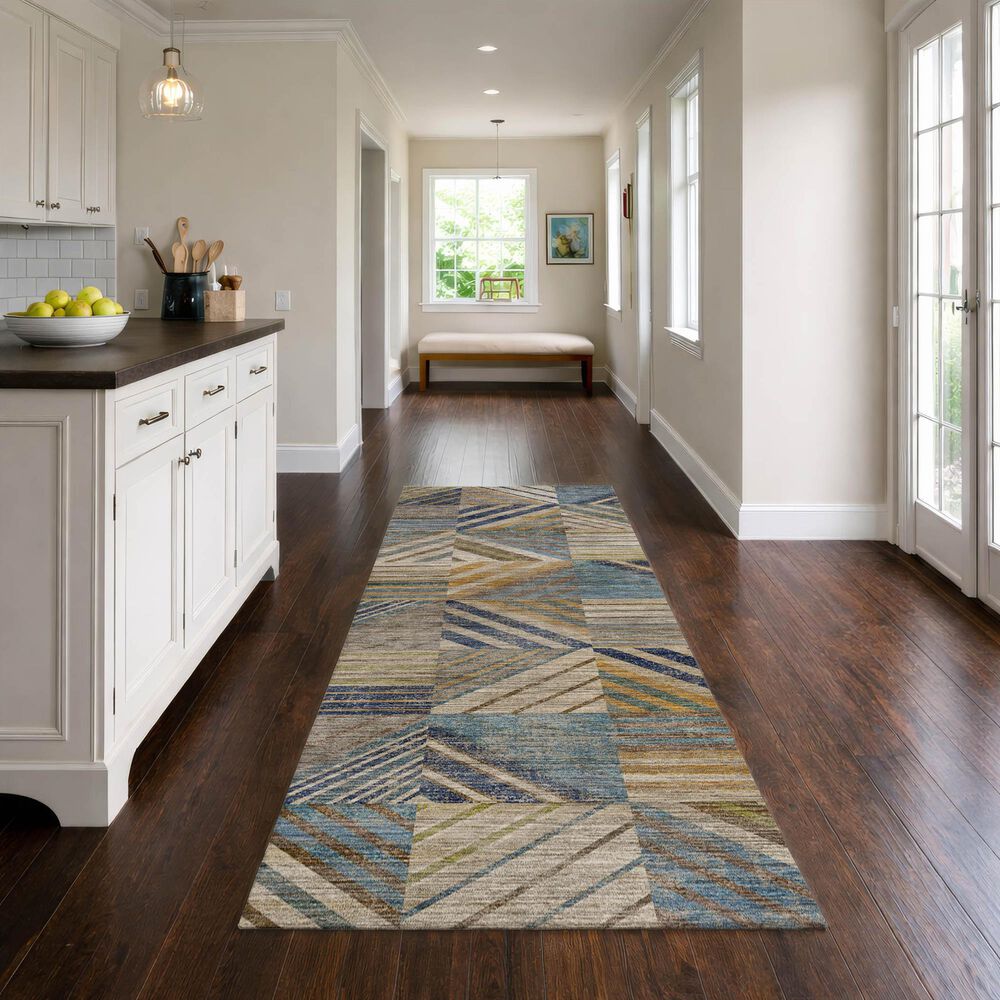 Dalyn Rug Company Nexus Denim 2'3" x 7'6" Runner, , large