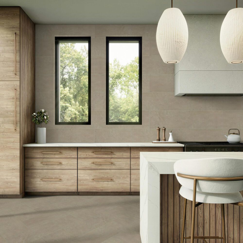 Dal-Tile Exposition Greige 12" x 24" Porcelain Tile, , large