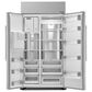 Dacor Heritage 42" Built-In Side-by-Side Refrigerator in Silver Stainless Steel, , large