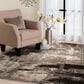 Central Oriental Tulsa Brunsville 5" x 7"3" White Sand and Armor Grey Area Rug, , large