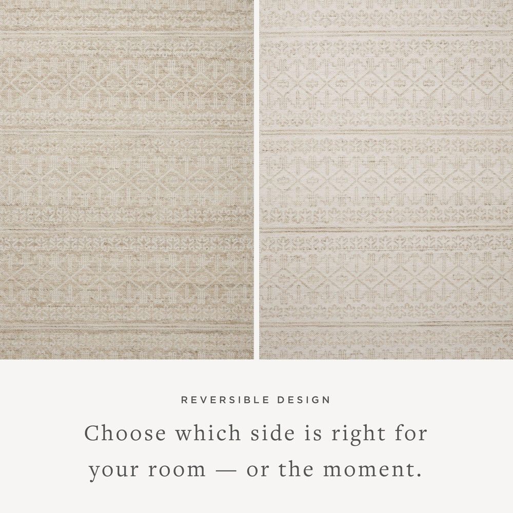 Angela Rose Rivers 3&#39;6&quot; x 5&#39;6&quot; Sand and Ivory Area Rug, , large