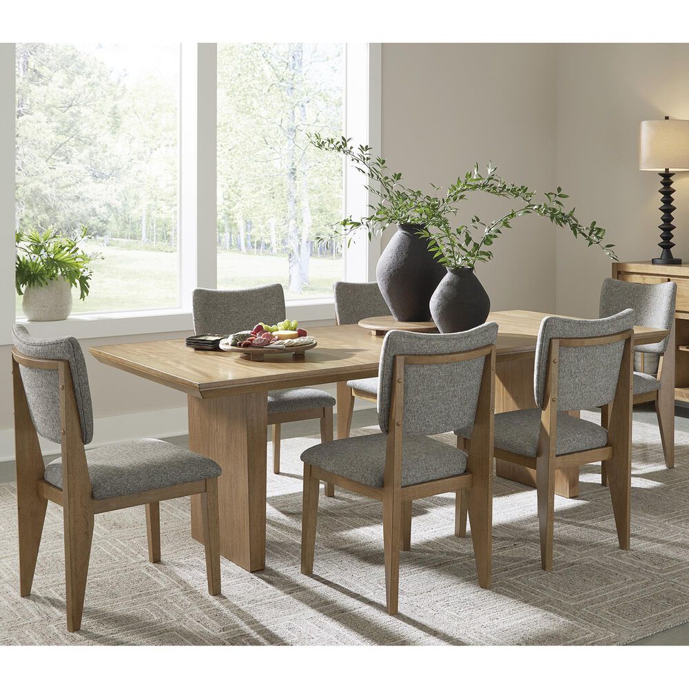 Millenium Sherbana 7-Piece Dining Set in Light Brown, , large