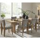 Millenium Sherbana 7-Piece Dining Set in Light Brown, , large