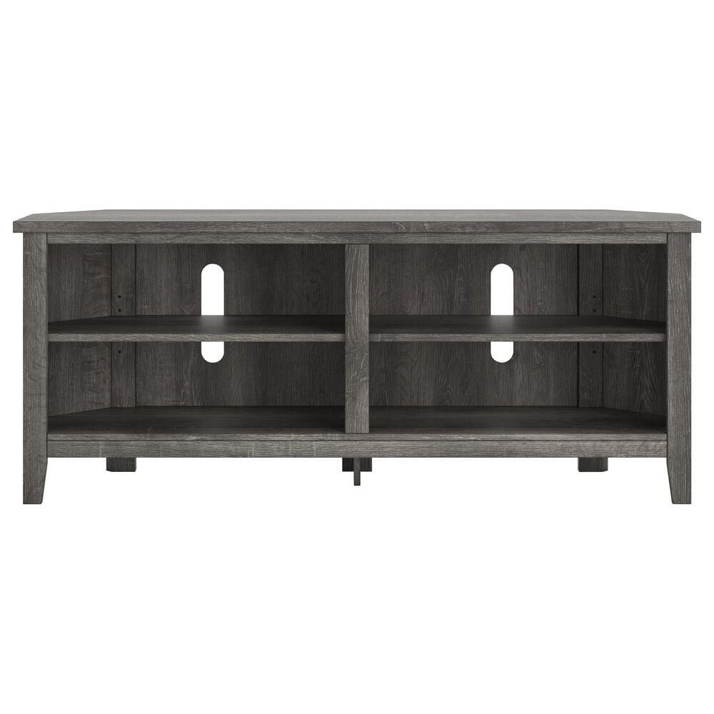 Ashley Arlenbry 48&quot; Corner TV Stand in Weathered Oak, , large