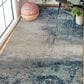 Amer Rugs Yasmin 9" x 13" Dark Blue and Gray Area Rug, , large