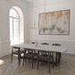 Hunter Briargrove 7-Light Linear Chandelier in Modern Brass, , large