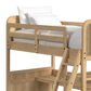 Mayberry Hill Ridgemont Loft Bunk Bed in Natural, , large