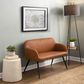 Lumisource Daniella Bench in Camel/Black, , large