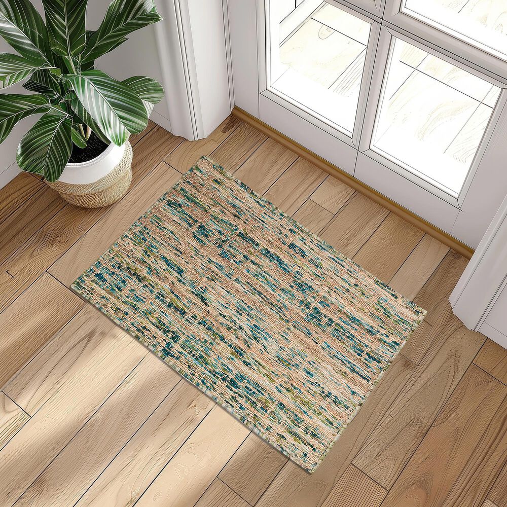 Dalyn Rug Company Sahara 2&#39; x 3&#39; Teal Area Rug, , large