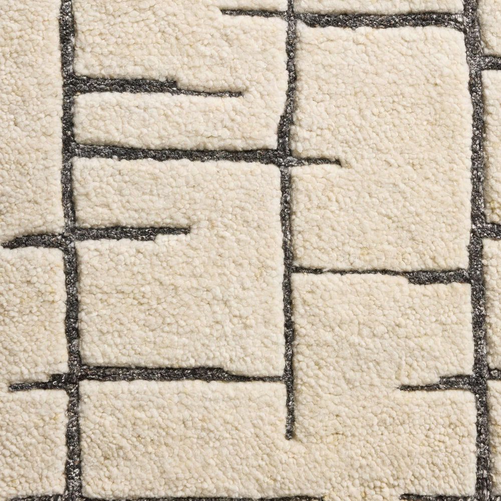 Loloi Octavia 8&#39;6&quot; x 11&#39;6&quot; Ivory and Charcoal Area Rug, , large