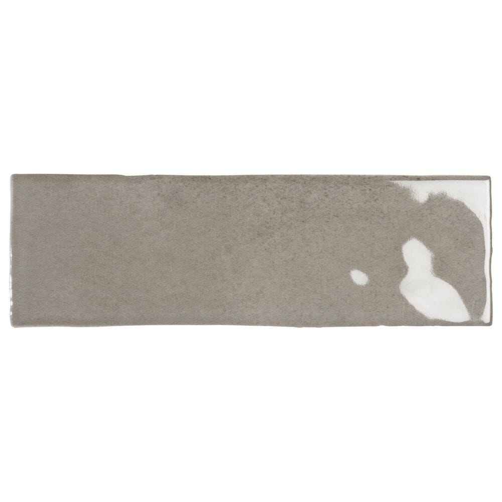 Emser Passion Gris 3" x 8" Glossy Porcelain Tile, , large