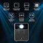 Kodak FLIK HD10 Smart Projector, 1080p Portable Projector with Bluetooth, Wi-Fi & Android TV, , large