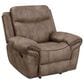 Steve Silver Nashville Manual Glider Recliner in Cocoa, , large