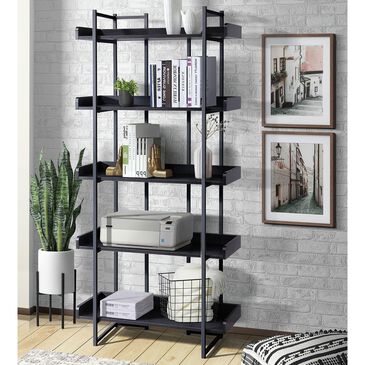 Mayberry Hill Preston Bookshelf in Espresso, , large