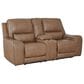 Ashley DeepWakes Power Reclining Loveseat in Caramel, , large