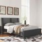 Ashley Danziar Full Slat Panel Bed in Black, , large