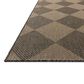 Loloi II Providence 9"2" x 13" Graphite and Sand Indoor/Outdoor Area Rug, , large