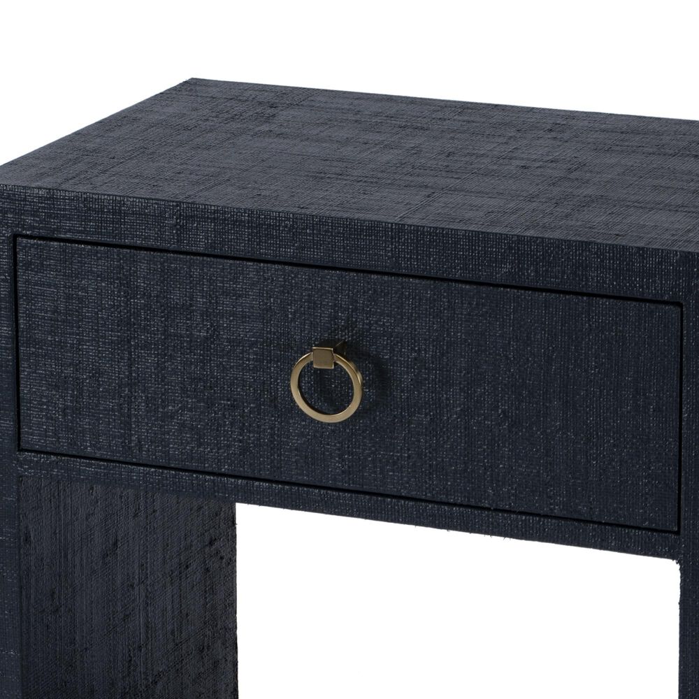 Butler Specialty Company Bar Harbor 1-Drawer Nightstand in Dark Navy, , large